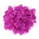 Силіконові ковпачки AVA SKULLDNA Triangle Silicone Ink Cup 2in1 Purple Color - 80шт. 5