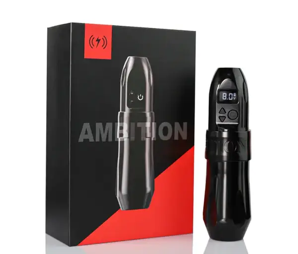 Беспроводная тату машинка Ambition Boxter Orange купить недорого в Украине, фото 15166