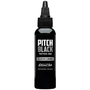 Тату краска PITCH BLACK Classic Lining Eternal Ink – 60 мл Тату краска PITCH BLACK Classic Lining Eternal Ink – 60 мл купить