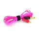 Кліп корд RCA Snake King Pure Silicone RCA AVA Pink 2