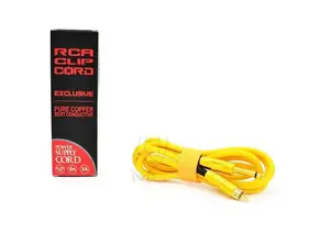 Кліп корд RCA Premium AVA FAT Gold Кліп корд RCA Premium AVA FAT Gold