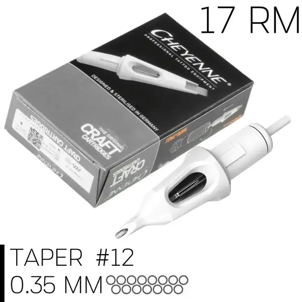 Картриджи 17 Round Magnum Cheyenne Craft White (Окраска и тени) (10 картриджей (Упаковка)) купить недорого в Украине, фото 514