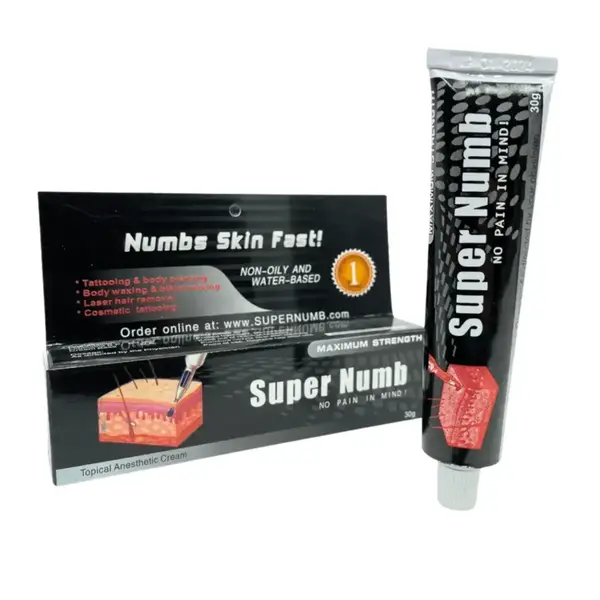 Охлаждающий тату крем Super Deep Numb Fast 10G Black купить недорого в Украине, фото 10845