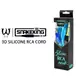 Кліп корд RCA Snake King Pure Silicone RCA AVA Blue 3