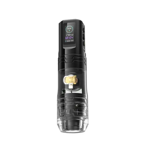 Бездротова тату машинка EZ P3PRO TURBO 2.0 Black з двума акумуляторами 48716