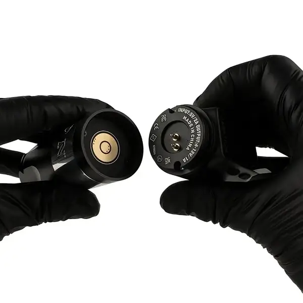 Беспроводная модульная тату машинка VIBE MAX AMBITION Silver купить недорого в Украине, фото 39707