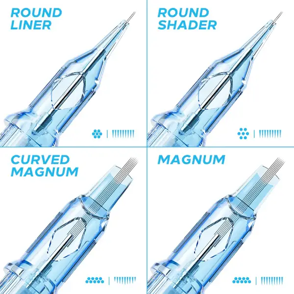 7 Round Liner EMALLA ELIOT PRO (0.30) Контурные картриджи - 20 картриджей купить недорого в Украине, фото 37858