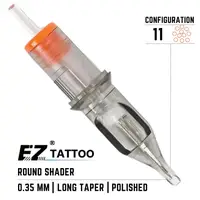11 Round Shader EZ Revolution ( 0.35mm ) Зафарбування (20 Картриджей (Упаковка)) 11 Round Shader EZ Revolution ( 0.35mm ) Зафарбування (20 Картриджей (Упаковка))