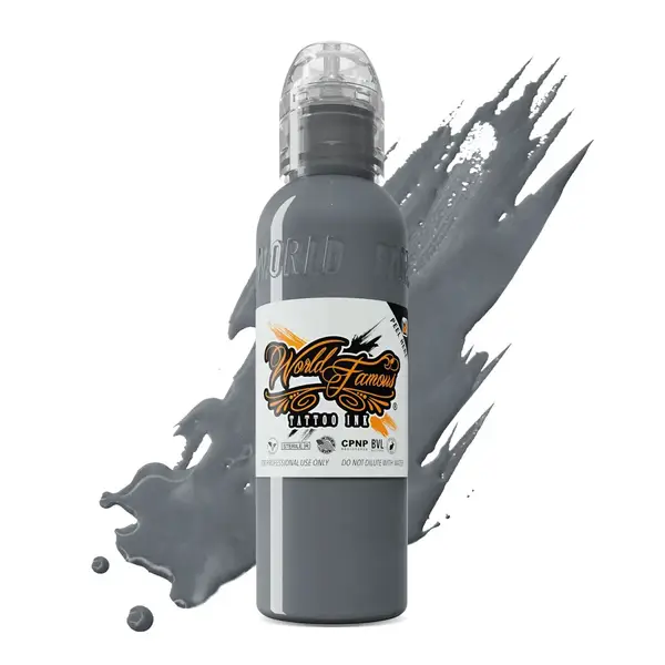 Тату фарба Battleship Grey World Famous (30 мл.) 4487