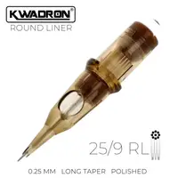 9 Round Liner KWADRON (0.25) Контурные картриджи (1 шт.) купить