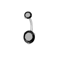 Сережка Belly Button Dark SSP153-2 (пупок)