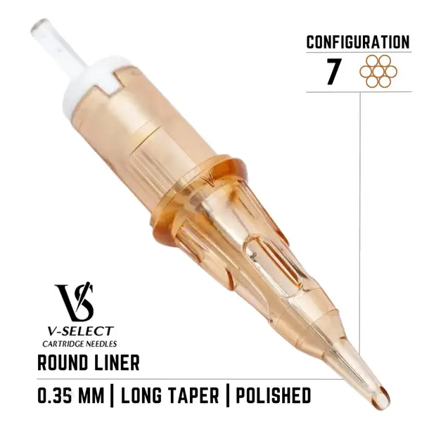 7 Round Liner EZ VSelect (0.35) Контурные картриджи (1 шт.) купить недорого в Украине, фото 21603