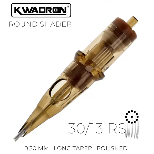 13 Round Shader KWADRON ( 0.30 ) Окраска Картриджи (20 Картриджей (Упаковка)) купить недорого в Украине, фото 2726