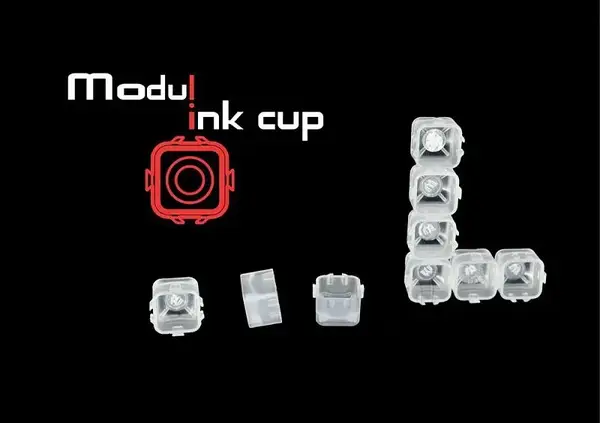 Пластиковые колпачки Modul Ink Cup под тату-краску (100 шт.) купить недорого в Украине, фото 945