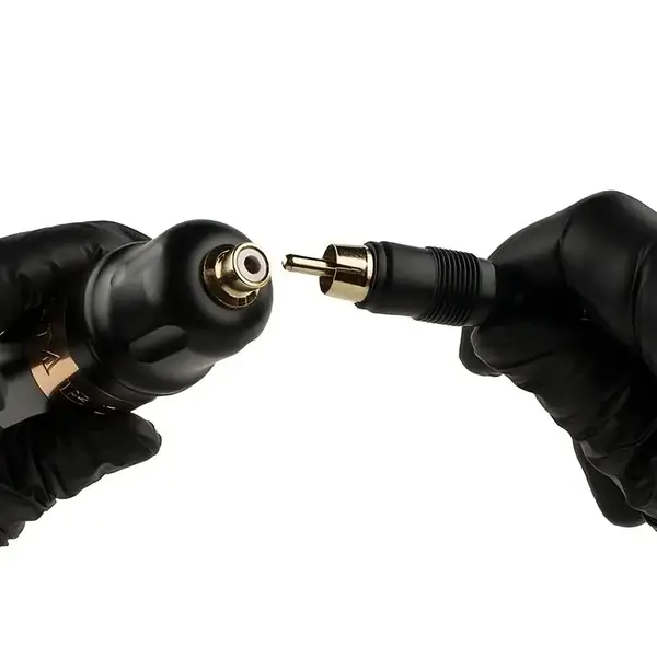 Беспроводная модульная тату машинка VIBE MAX AMBITION Gold купить недорого в Украине, фото 39694