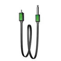 Кліп корд RCA вузький EZ Master Flat Green Кліп корд RCA вузький EZ Master Flat Green