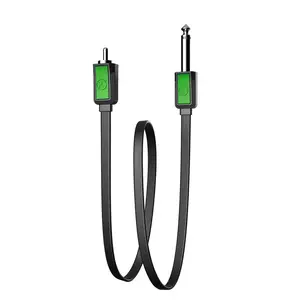 Кліп корд RCA вузький EZ Master Flat Green