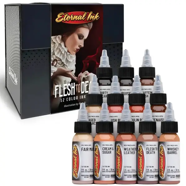 Набор красок Rich Pineda Set 12 Colors Eternal (30 мл.) купить недорого в Украине, фото 2897