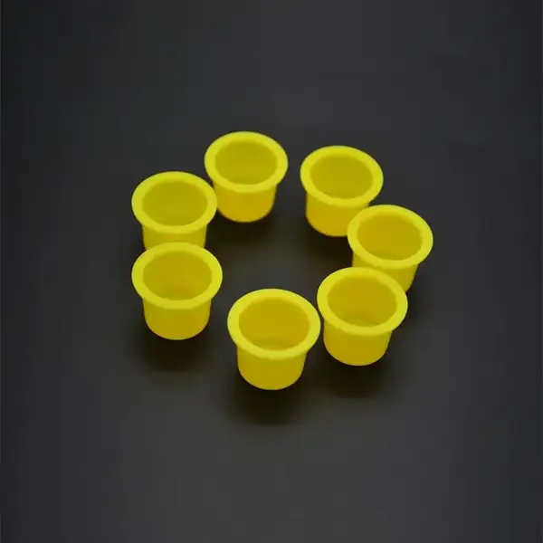 Ковпачки під фарбу 9 мм. жовті (50 шт. Упаковка) 33635