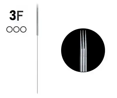 Игла универсальная 3F для перманентных ручек (Тени) (1 Игла) купить недорого в Украине, фото 1123