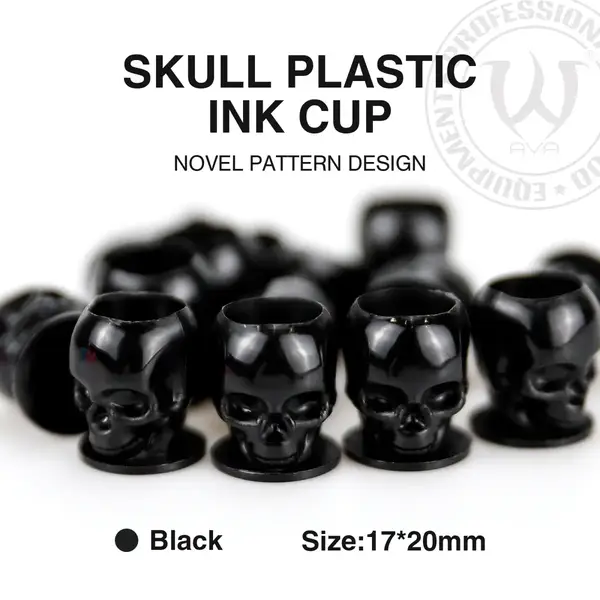 Колпачки под краску SKULL Black - 200 тшук купить недорого в Украине, фото 40021