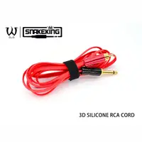 Кліп корд RCA Snake King Pure Silicone RCA  AVA Red