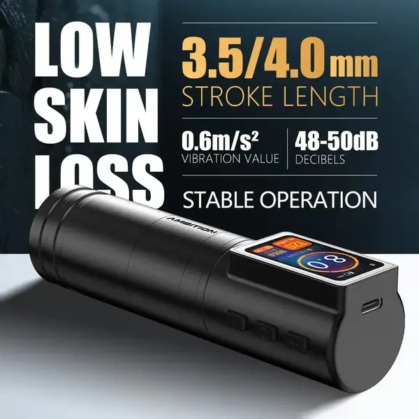 Бездротова модульна тату машинка Ambition Ninja Max 3 39799