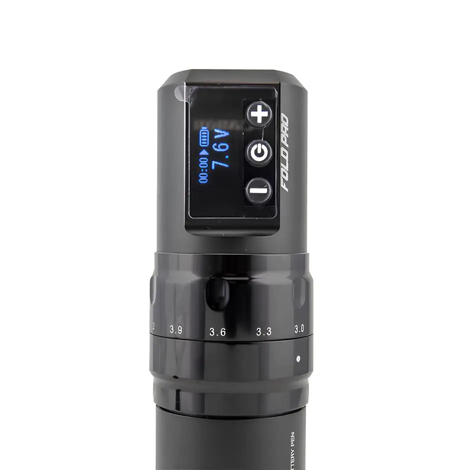 Беспроводная тату машинка DragonHawk Fold Pro Black LIMITED