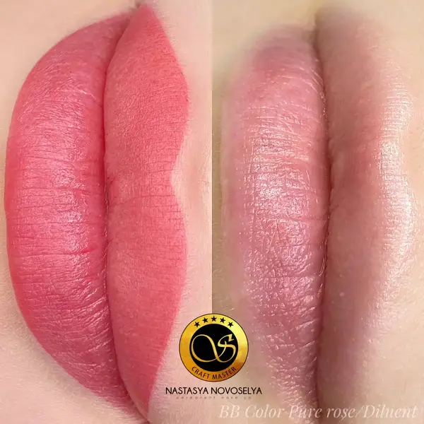 Пигмент Soft Rose губные от BBColor AcademyS Анастасия Новоселя (15 мл.) купить недорого в Украине, фото 11137