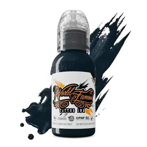 Краска тату Dark Blizzard 30 ml. by Gorski Damian World Famous (30 мл.) купить недорого в Украине, фото 25