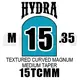 Уцінка Тату голки 15 Textured Round Magnum Hydra Eikon ( Для тіней та зафарбування ) 10.2020 (50 Голок (Упаковка)) 2