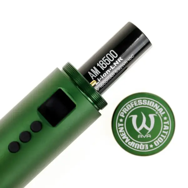 Беспроводная модульная тату машинка UNI A AVA Rotary Green купить недорого в Украине, фото 39536