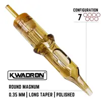 7 Round Magnum KWADRON ( 0.35 ) Для тіней та зафарбування картриджі (20 Картриджей (Упаковка))