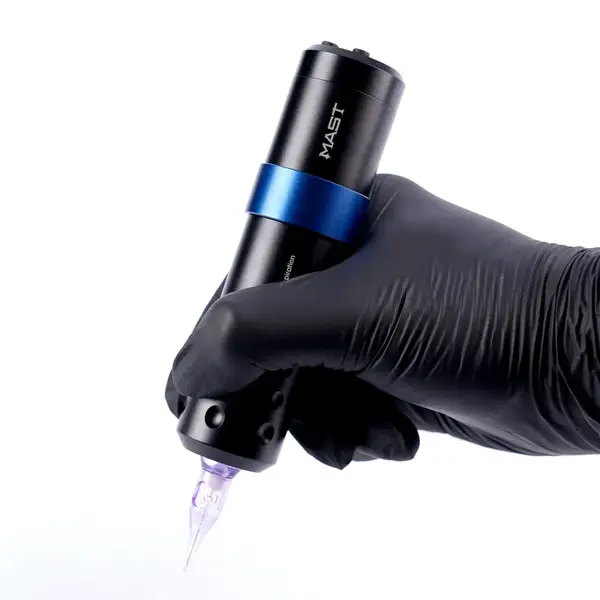 Бездротова тату машинка Mast A3 Blue 37149