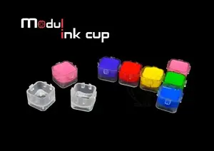 Пластиковые колпачки Modul Ink Cup под тату-краску (100 шт.) купить