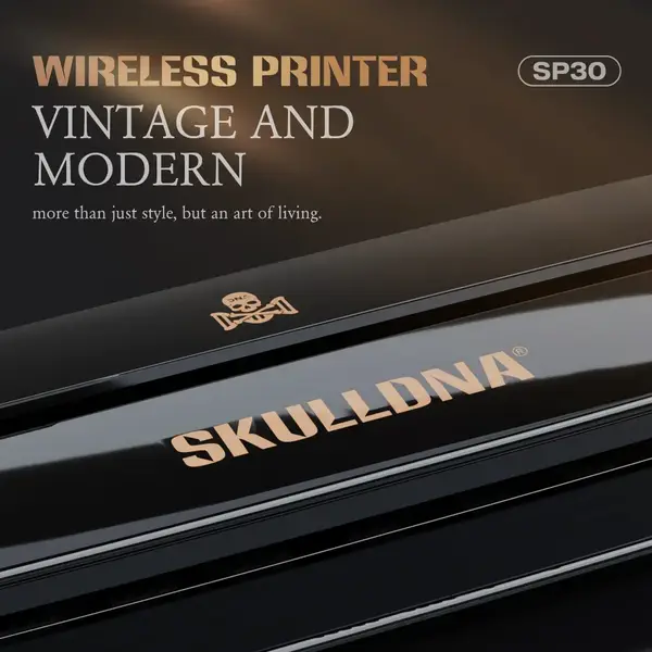 Бездротовий термо тату принтер AVA Skulldna Wireless Stencil Printer 40623
