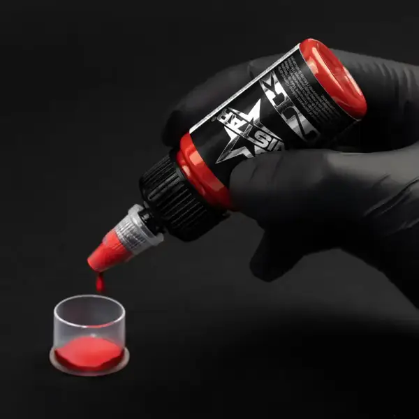 Тату фарба Basic Red UNISTAR COLORS - 30ML 36088