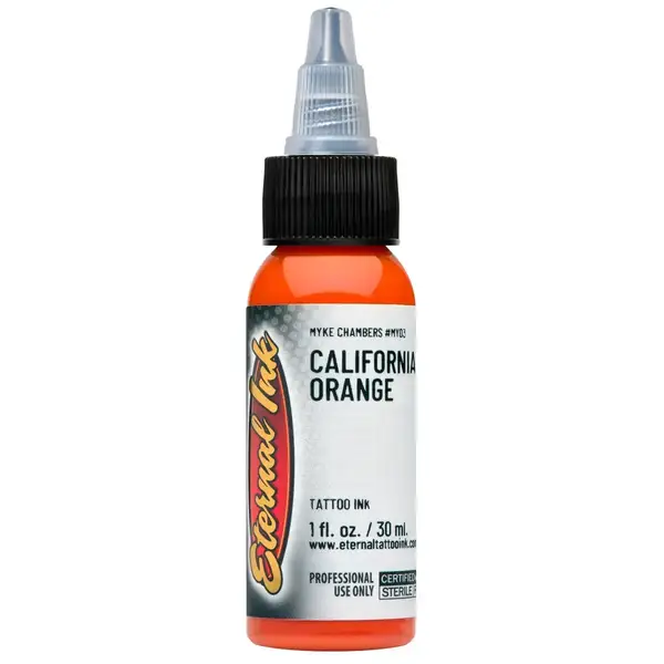 Тату краска California Orange Eternal (15 мл.) купить недорого в Украине, фото 41145