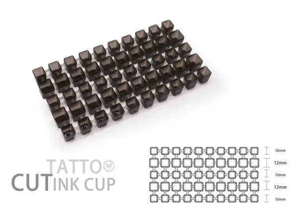 Колпачки под краску платиновые блочные (500 шт. упаковка) купить недорого в Украине, фото 33700