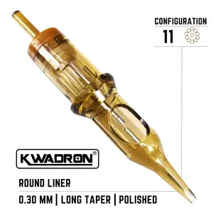 11 Round Liner KWADRON ( 0.30 ) Контурні картриджі (1 шт.)