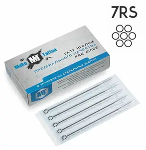 Тату иглы 7 Round Shader (Окраска) MakeTattoo (50 Игл (Упаковка)) купить