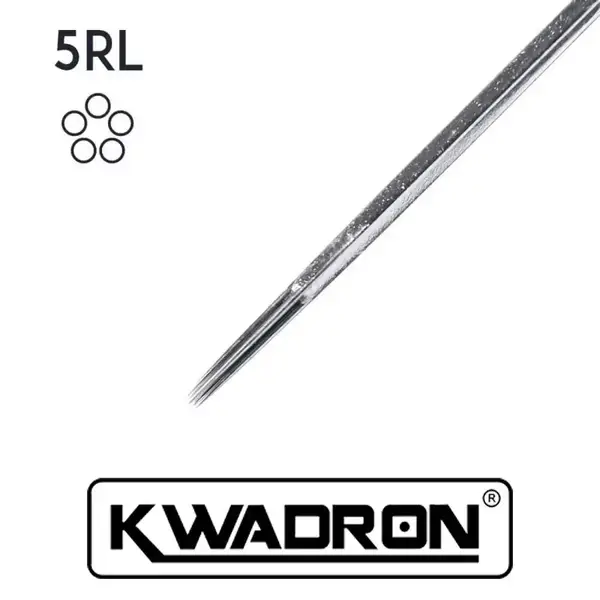 Тату голки KWADRON 5 Round Liner (0.30) Контурные (50 Голок (Упаковка)) 12304