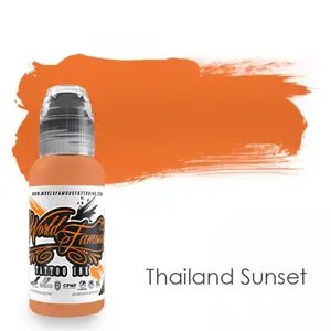 Уцінка Тату фарба Thailand Sunset World Famous 01/25 (15 мл.)
