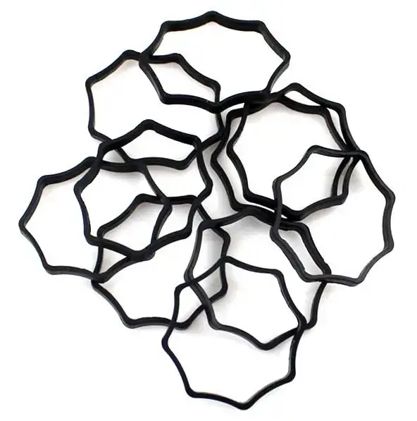 Бандажные резинки угловые разноцветные (10 шт) купить недорого в Украине, фото 2622