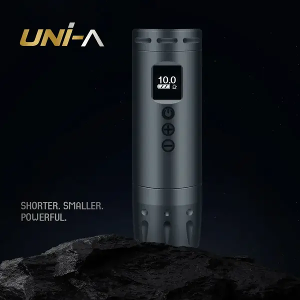 Беспроводная модульная тату машинка UNI A AVA Rotary Grey купить недорого в Украине, фото 39548