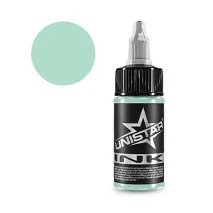 Тату краска Mint Green UNISTAR COLORS - 30ML купить