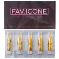 Картриджі PMU FAVICON (OLD VERION) 5 Round Shader Micro (0.25) Зафарбування (1 шт.)