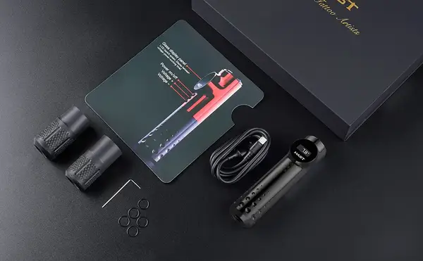 Беспроводная тату машинка MAST Archer Red купить недорого в Украине, фото 16757