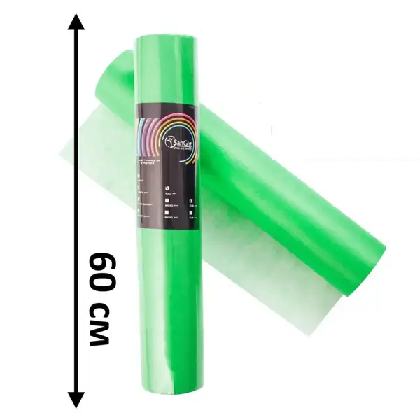 Одноразове простирадло в рулоні зелене 0.6 на 100м 8237