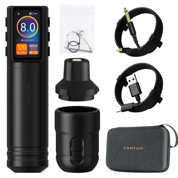 Бездротова модульна тату машинка Ambition Ninja Max 3 39798